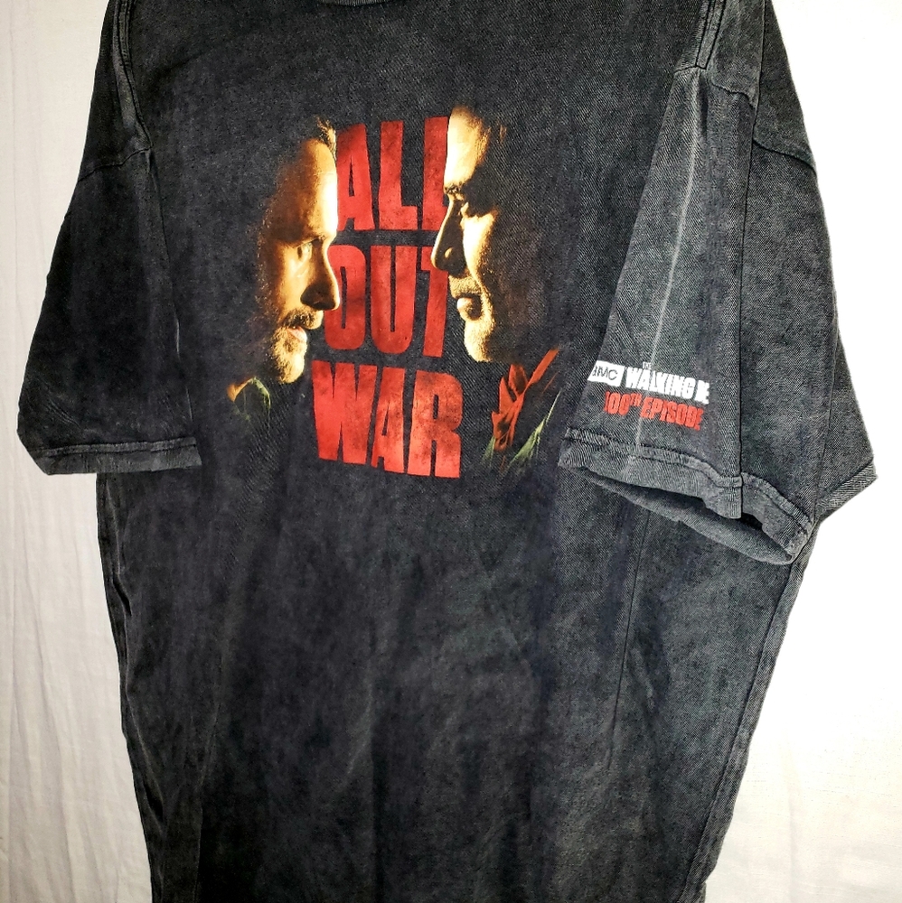 The Walking Dead 100th episode promo tee